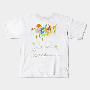 Flower garden Kids T-Shirt